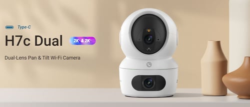 Ezviz H7c Dual 2K⁺ & 2K⁺ كاميرا مراقبة منزلية واي...