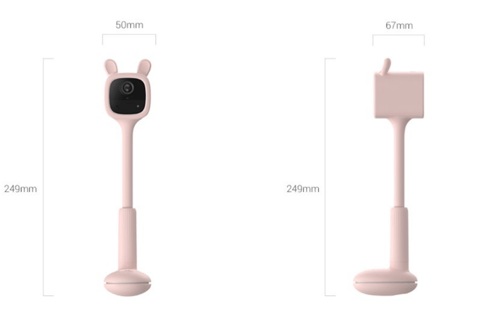 Battery-Powered Baby Monitor (pink) كاميرا مراقبة...