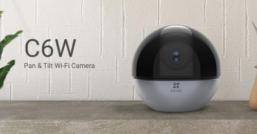 EZVIZ C6W Pan & Tilt Wi-Fi Camera 4MP 4mm (83°), 3...