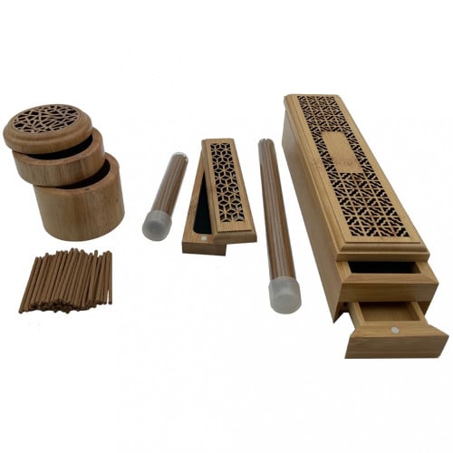 مجموعة مباخر خيزران أعواد فيتنامي