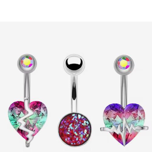 Surgical Stainless Steel Belly Piercing Ring jewelry
