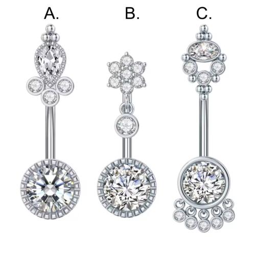 Surgical Stainless Steel belly rpiercing