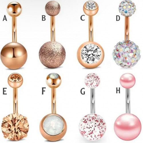 حلق بطن طبي - surgical Belly Ring