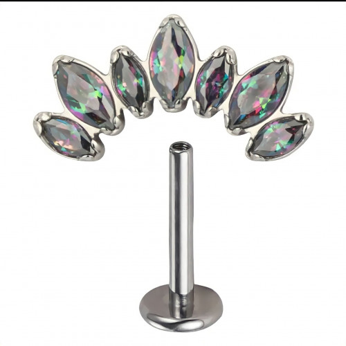 حلق تيتانيوم للأذن - 16G Titanium Ear PIercing