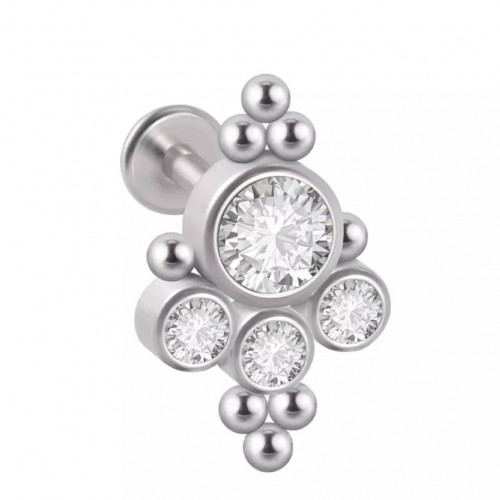 حلق تيتانيوم للأذن - Titanum Ear Piercing 8mm