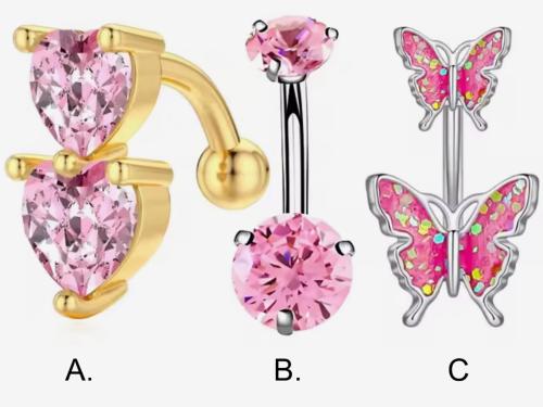 Surgical Stainless Steel Belly Piercing Ring jewelry