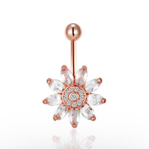 Surgical Steel Belly Piercing 14G