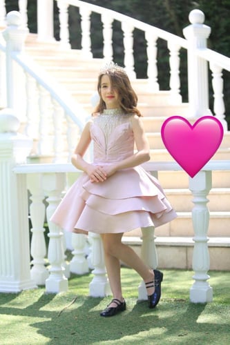 فستان بناتي صيفي