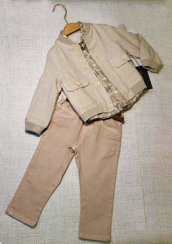 طقم ولادي 3قطع صيفي