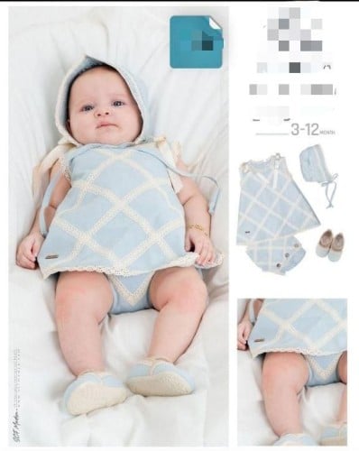 طقم مواليد بناتي