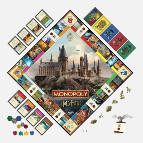 مونوبولي هاري بوتر لعبة عائلية سحرية