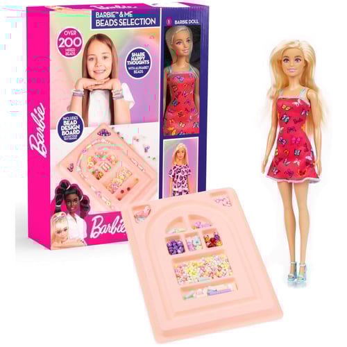 باربي - دمية مع مجموعة تصميم المجوهرات