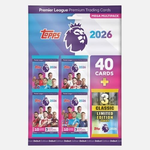 توبس - بطاقات الدوري الممتاز 2026 ميجا متعددة – 40...