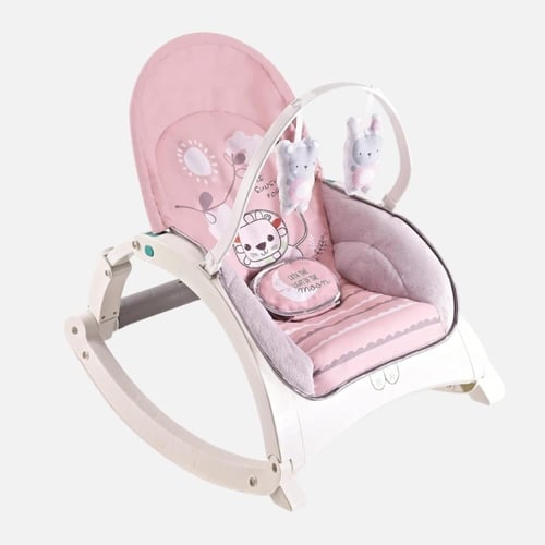 كرسي هزاز للأطفال من فيدليز بالموسيقى والاهتزاز -...