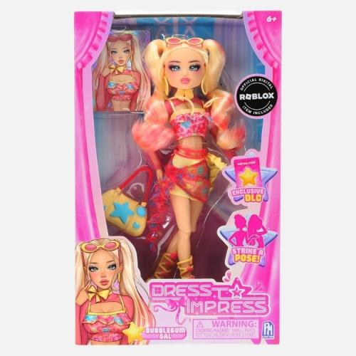 دمية أزياء بابلغم غال للأطفال مع إكسسوارات ورمز DL...