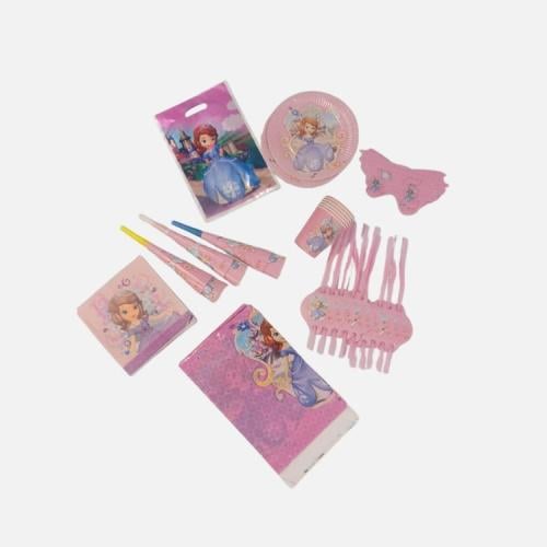 زينة حفلات اميرات الوردي – طقم متكامل لأعياد ميلاد...