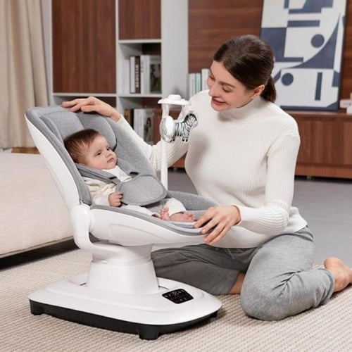 سرير أطفال فاخر متعدد الحركات من ماستيلا