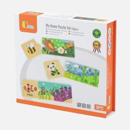فيجا - بازل خشبي تعليمي للأطفال – مجموعة ماي هوم (...