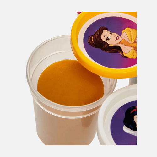 ديزني - مجموعة عجينة اللعب برنسيس 4 ألوان آمنة للأ...