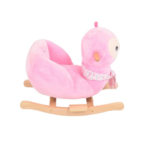 املا كير - كرسي هزاز للاطفال لون وردي - اجعلي صغير...