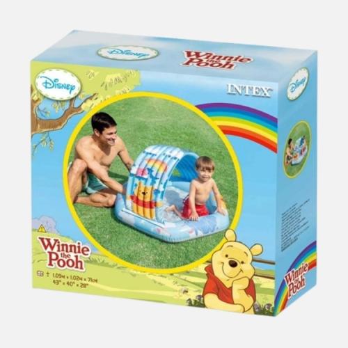 انتيكس - بركة سباحة ويني ذا بوه للأطفال مع مظلة مر...