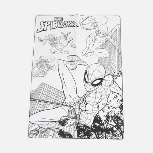مارفل - مجموعة ملصقات سبايدر مان للتلوين – إبداع و...