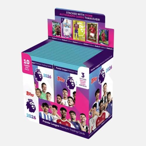 باقات بطاقات التداول الدوري الإنجليزي الممتاز توبس...