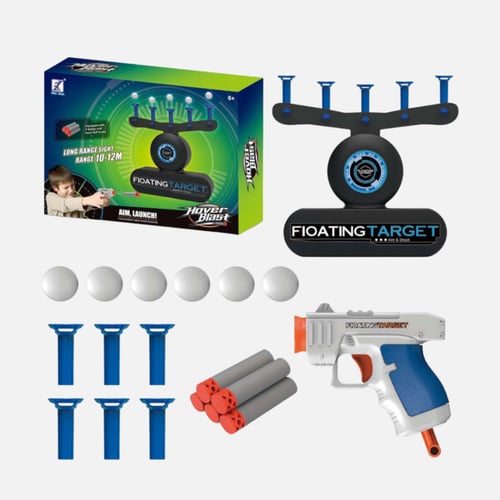 لعبة أهداف عائمة كهربائية مع مسدس
