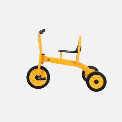 دراجة رياض الأطفال صفراء متينة وآمنة