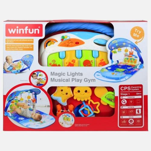 وين فان - صالة ألعاب الموسيقية مع إضاءة ماجيك لايت...