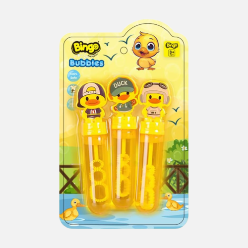 بينجو - فقاعات 35 مل - 3 قطع - بطة