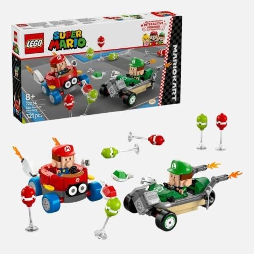 ليغو - ألعاب أطفال سوبر ماريو كارت – مجموعة بناء م...