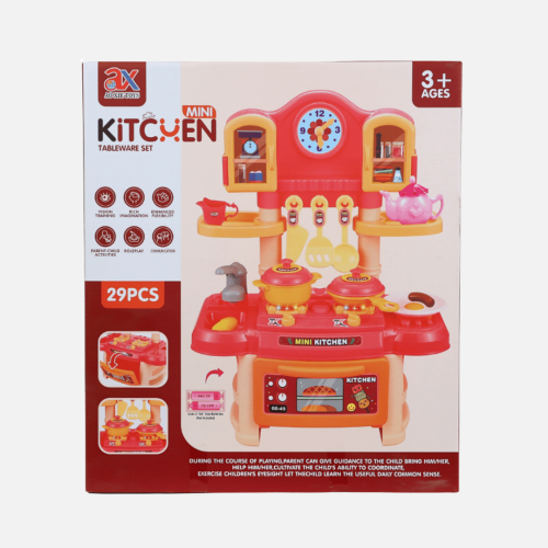 مطبخ لعب صغير للأطفال 29 قطعة