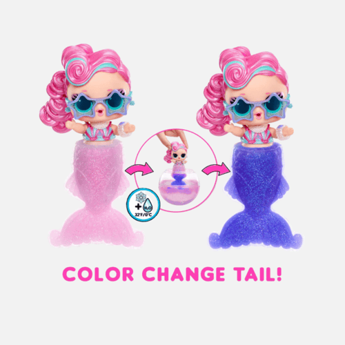 ال او ال سربرايز - توتس حورية البحر مع ذيل متغير ا...