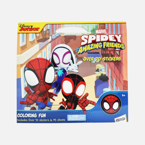 مارفل - كتاب تلوين سبايدي وأنشطته