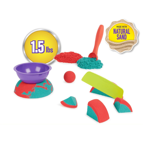 كينتيك ساند - كيس من رمل اللعب المتلألئ الطبيعي اح...