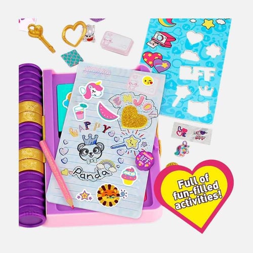 فان لوكيتس - دفتر يوميات سري للبنات مع مفاتيح ومفا...