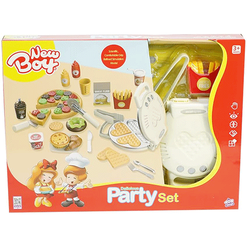نيو بوي - مجموعة طعام وإكسسوارات مصممة لإثارة اللع...