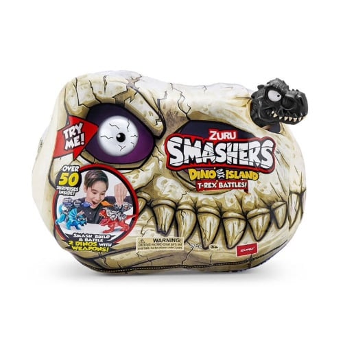 سماشرز - دينو جزيرة تي ريكس باتل جمجمة ديناصور و أ...