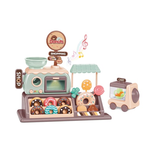 نيو بوي - لعبة متجر دونات مكونة من 34 قطعة