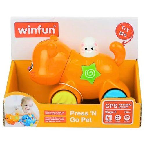 وين فن - لعبة الحيوان الأليف قطة - برتقالي