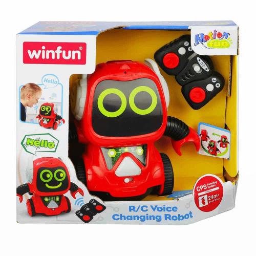 وين فن - روبوت تفاعلي ثنائي اللغة - متعدد الألوان