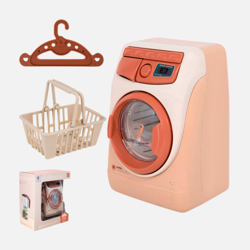 غسالة لعب للأطفال تعمل بالبطاريات – لعبة محاكاة من...