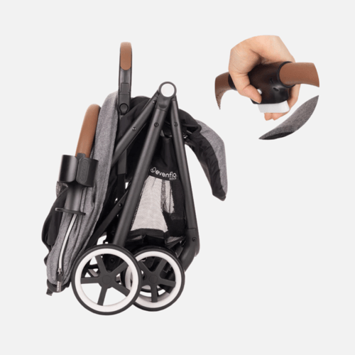 ايفين فلو عربة سفر قابلة للطي ذاتية خفيفة الوزن تن...