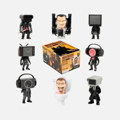شخصيات مفاجآت سكيبيدي تواليت القابلة للجمع للأطفال...