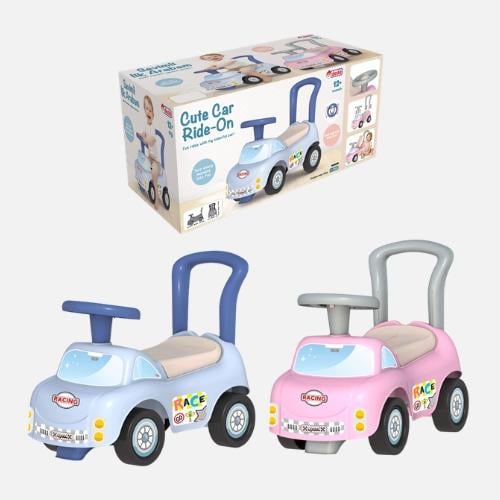 DeDe – Cute Ride-On & Push Car for Kids – Sold per Piece ( Random )