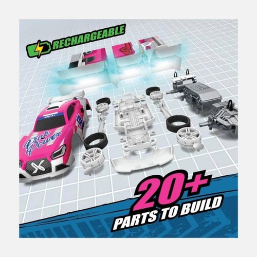 سيارة تحكم عن بعد قابلة للبناء – ألعاب أطفال تعليم...