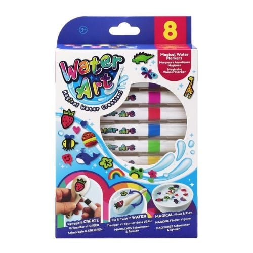 الفن المائي - 8 قطع - العاب مائية