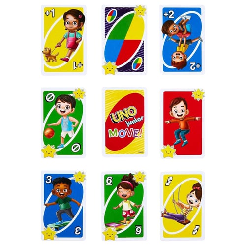 اونو - لعبة بطاقات للاطفال مع قواعد بسيطة - 3 مستو...