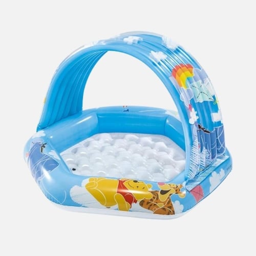 انتيكس - بركة سباحة ويني ذا بوه للأطفال مع مظلة مر...